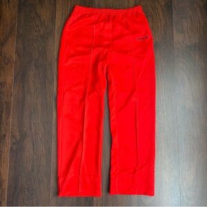 🚨Red Adidas Track Pants ❤️♥️‼️❌❗️🚨
